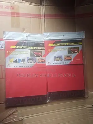 Mudflaps Toyota Red
