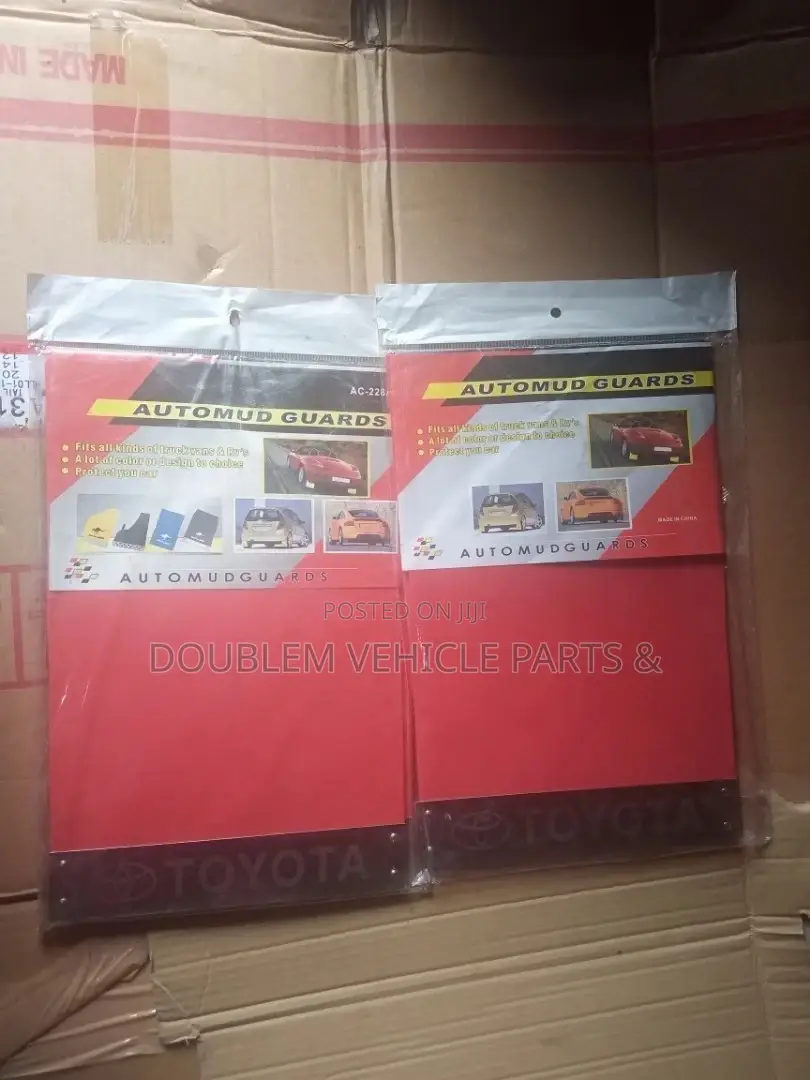Mudflaps Toyota Red