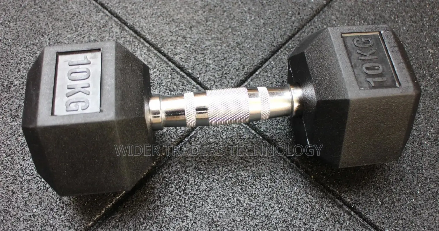 10kg Hexagonal Dumbell