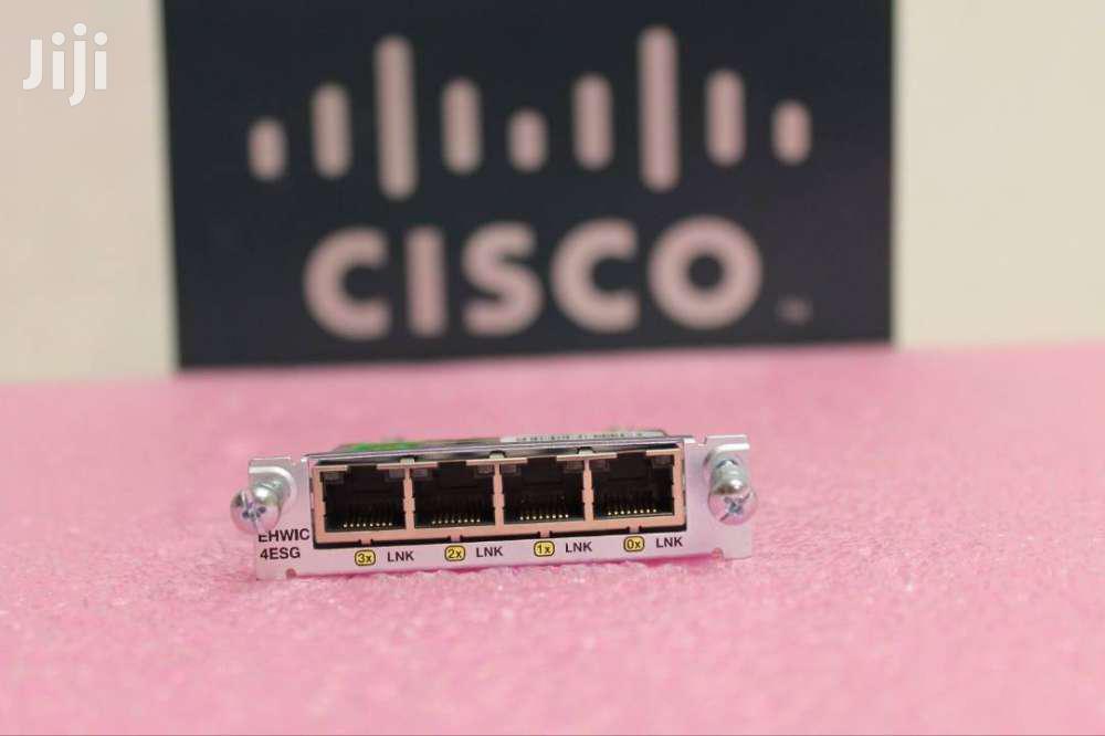 Cisco EHWIC-4ESG 4-Port Gigabit Ethernet 1 Year Warranty