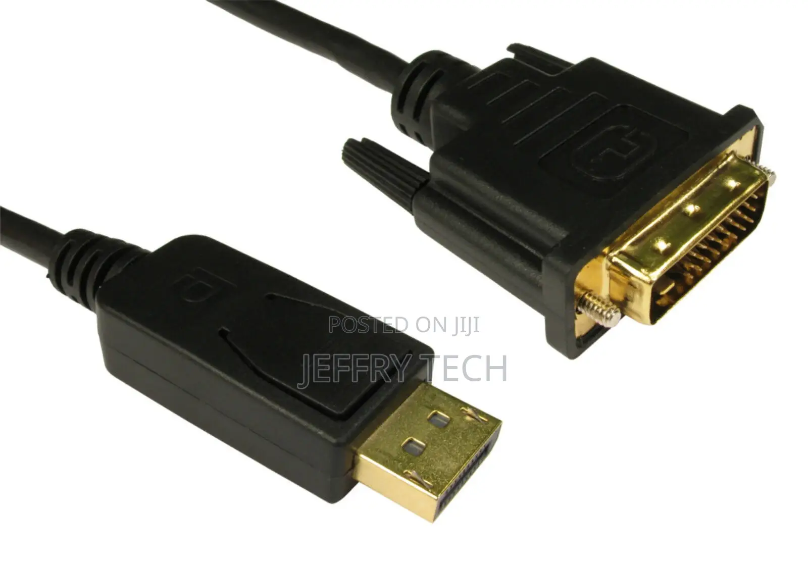 Displayport to DVI Cable Lead Display Port DVI-D Gold Contac