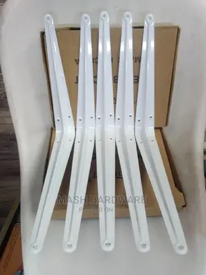 10*12 White Shelf Brackets