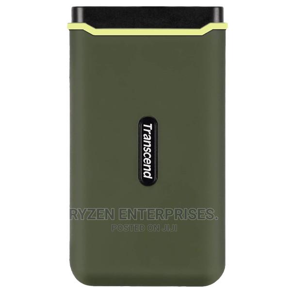 Transcend ESD380C Portable External SSD 2TB - Military Green - main view