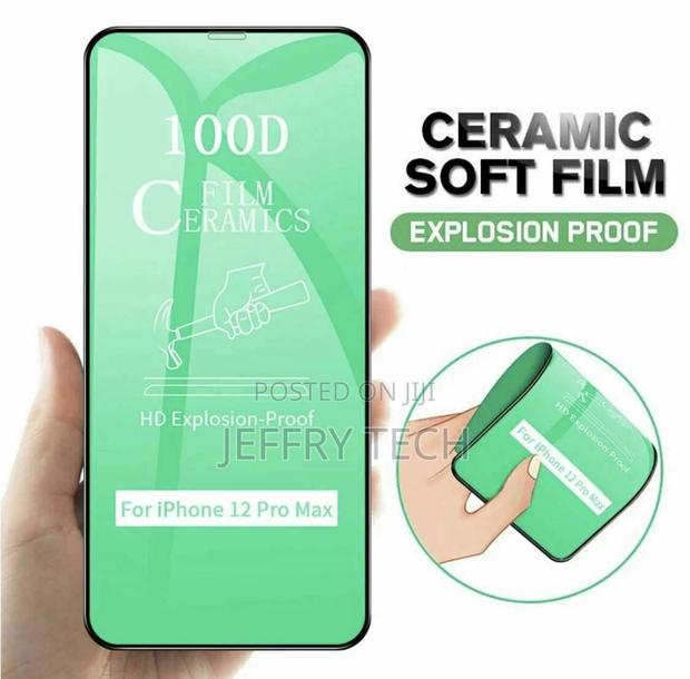 100D Ceramics Screen Protector Matt / HD iPhone 14 13 12 Min - thumbnail 2