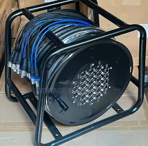 High Quality Snake Cable With Rack 50meters/24 Channels