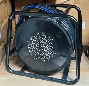 High Quality Snake Cable With Rack 50meters/24 Channels