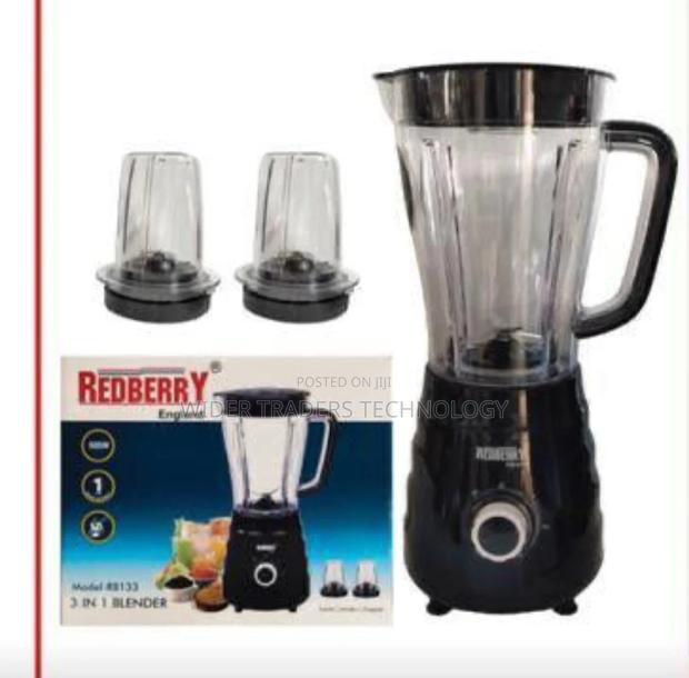 Redberry 3 in 1 Redberry Blender Available