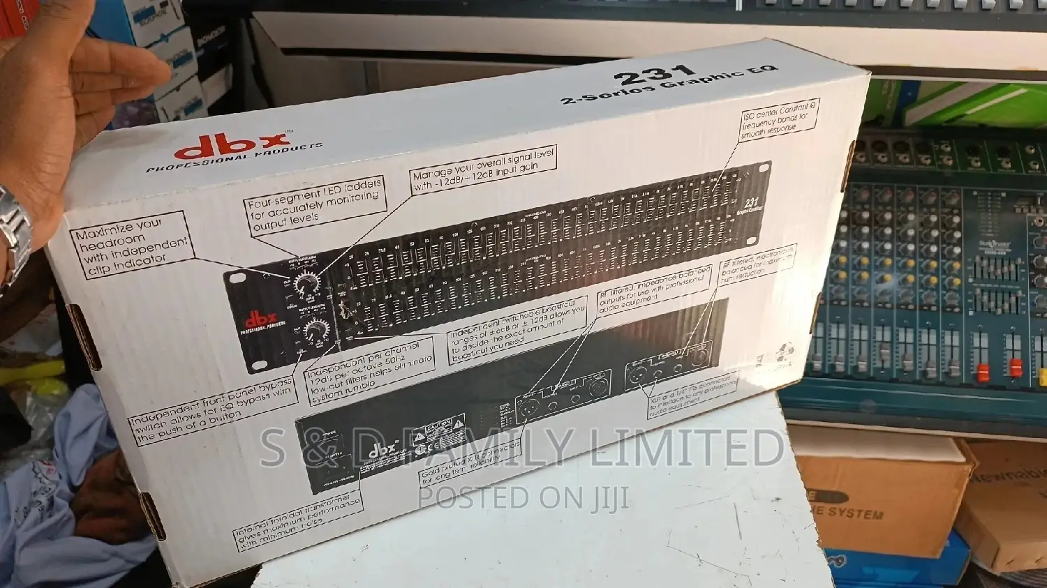 2 Series Graphic Equalizer DBX 231
