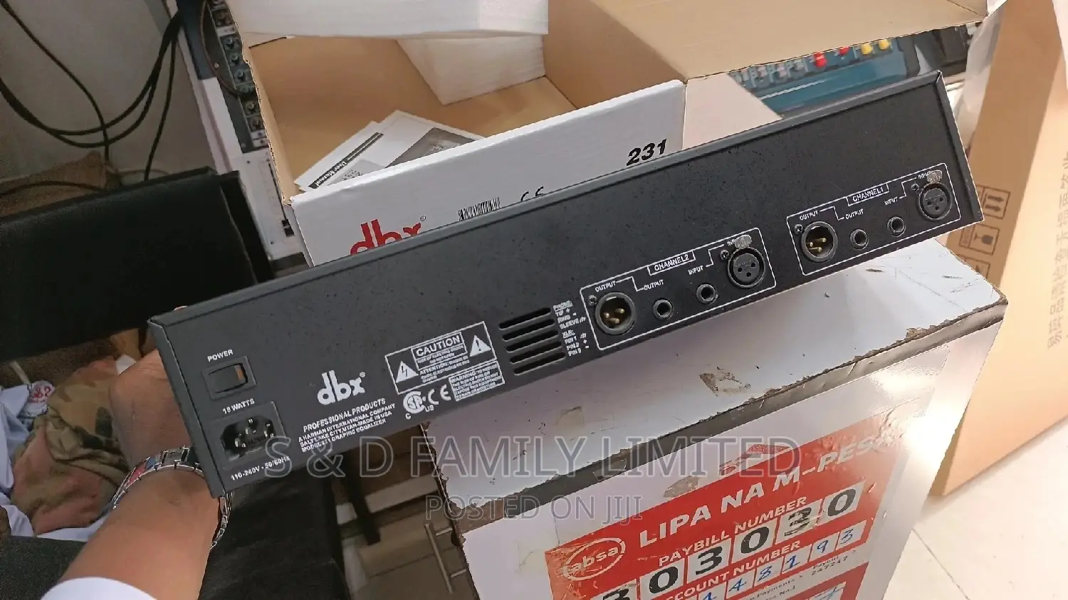 2 Series Graphic Equalizer DBX 231