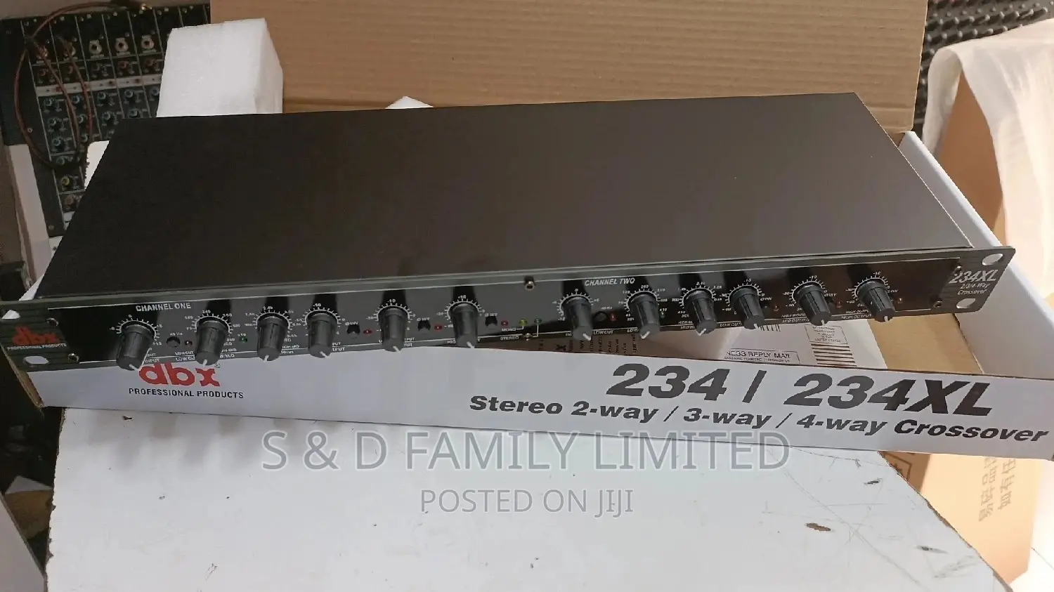 DBX 234/234xl 2/3/4 Way Crossover