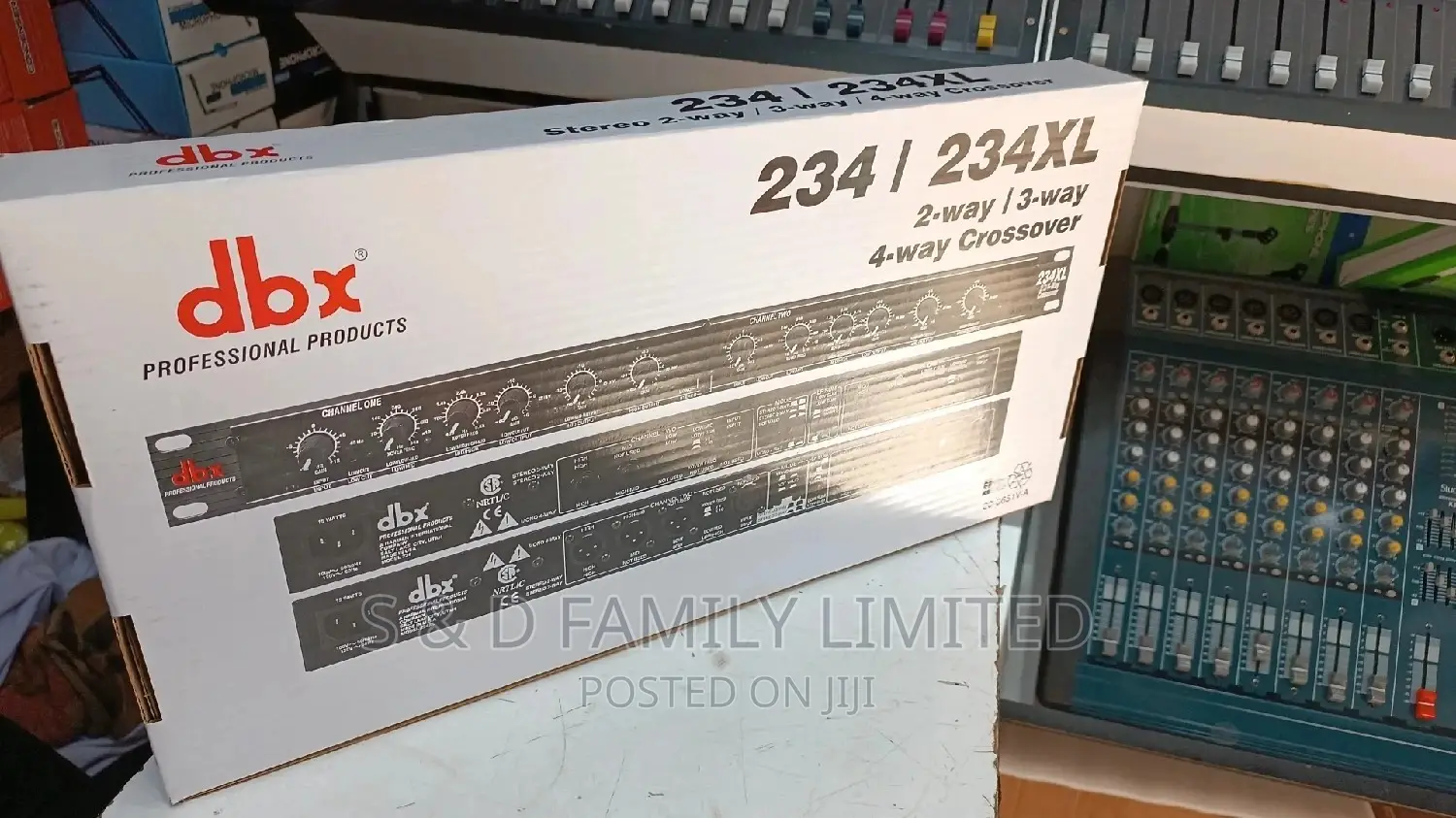 DBX 234/234xl 2/3/4 Way Crossover
