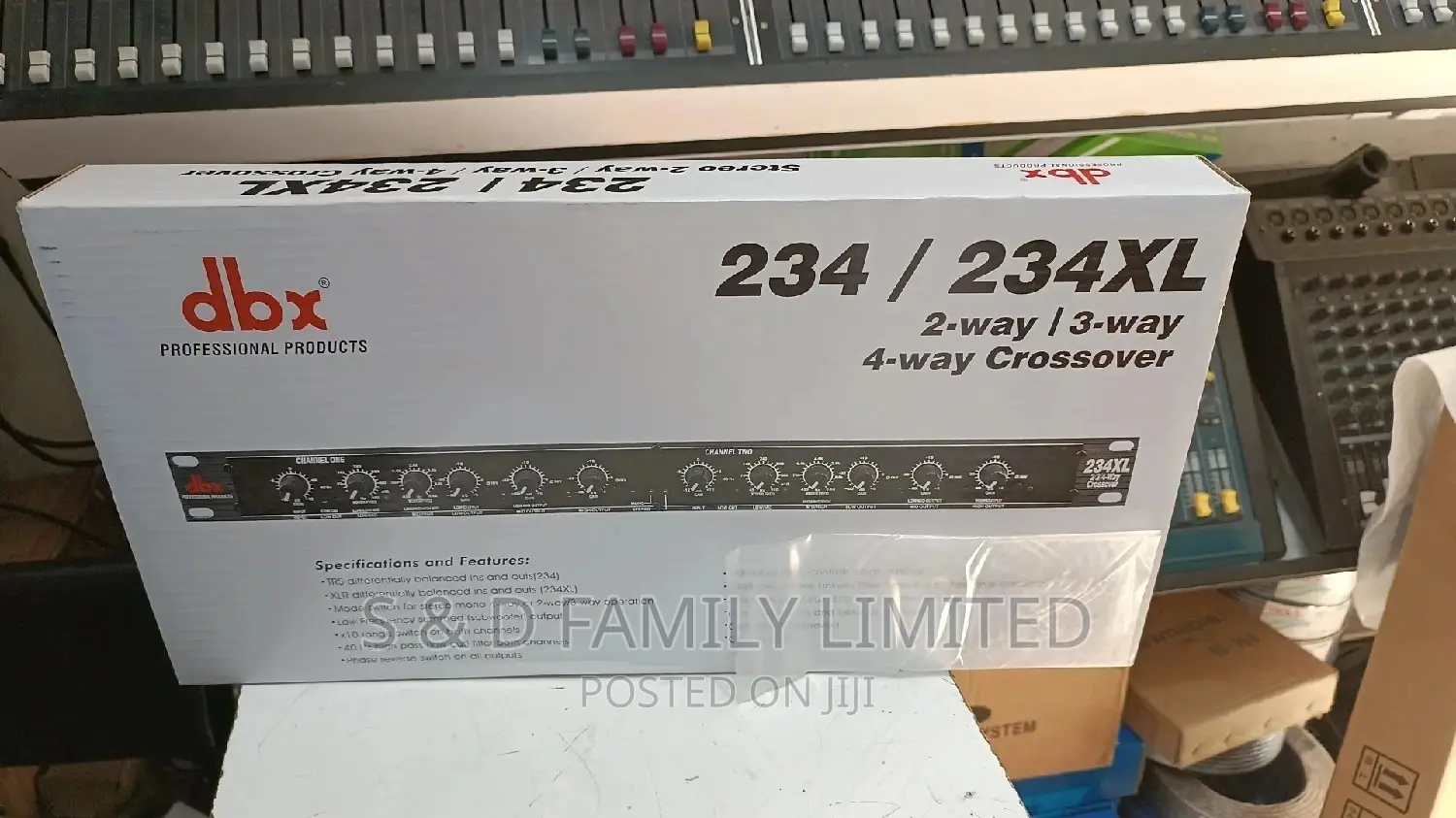 DBX 234/234xl 2/3/4 Way Crossover