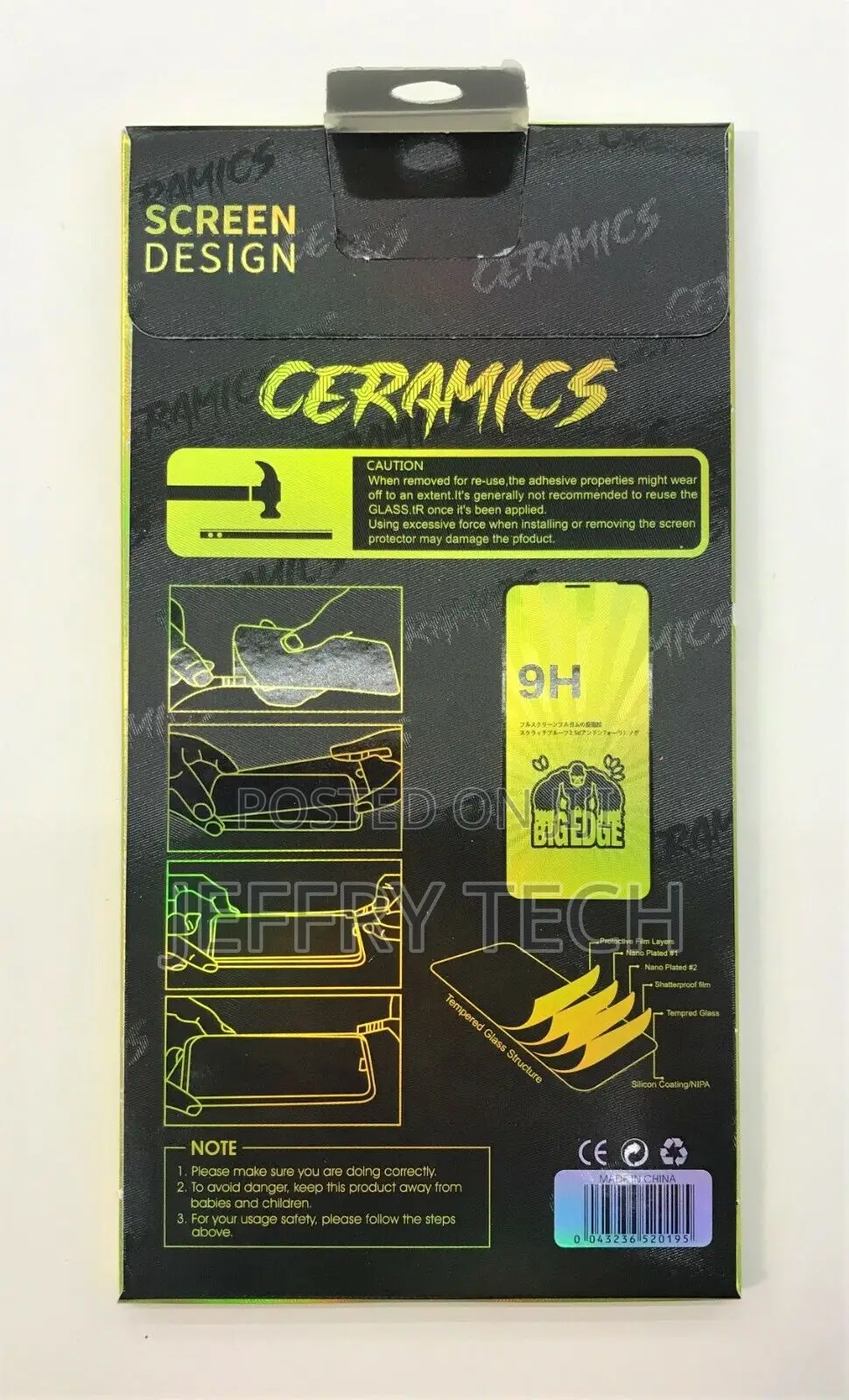 iPhone 13 Pro Max Edge to Edge Ceramic Protector