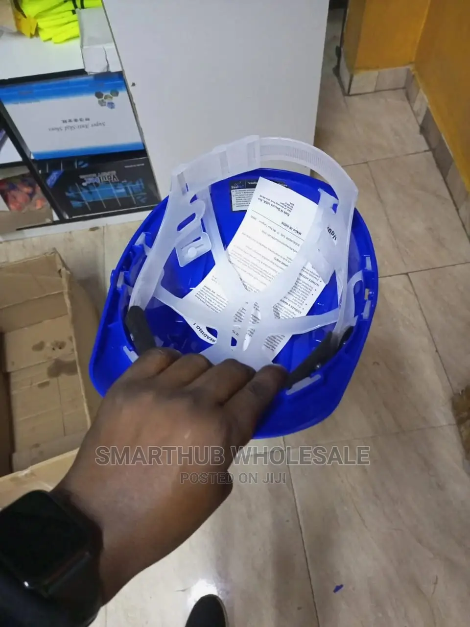 Vaultex Helmet Blue Helmet