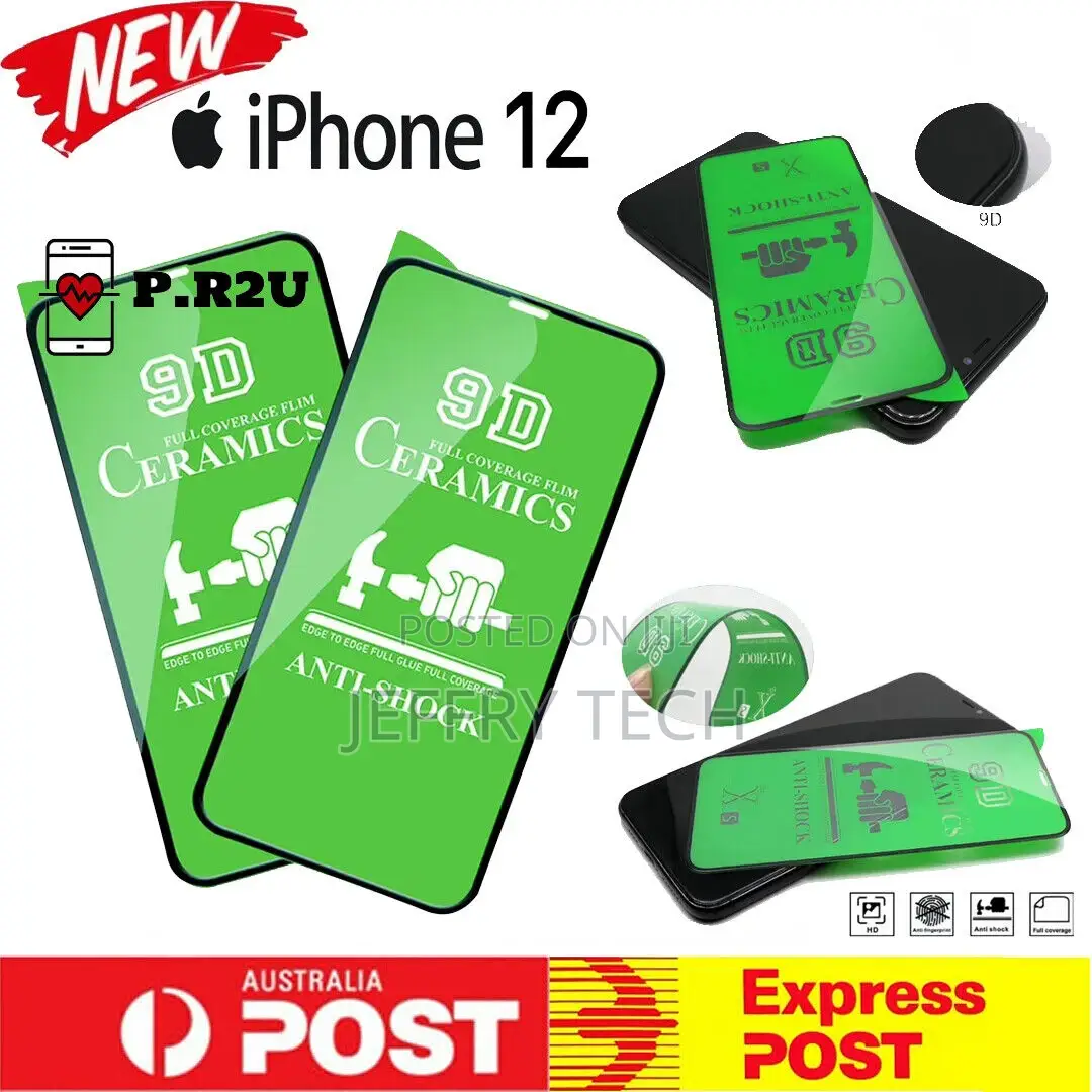 9D Ceramic Screen Protector iPhone 12/12mini/12pro/X/Xr/Max
