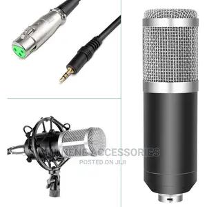 PROFESSIONAL Condenser MICROPHONE V8 Live Sound Card BM800