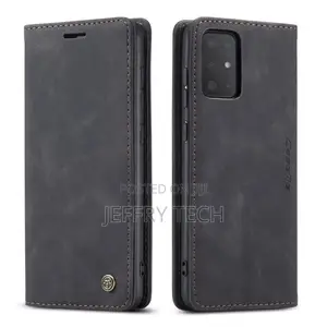 Samsung Galaxy S20 Vintage Flip Case - Black