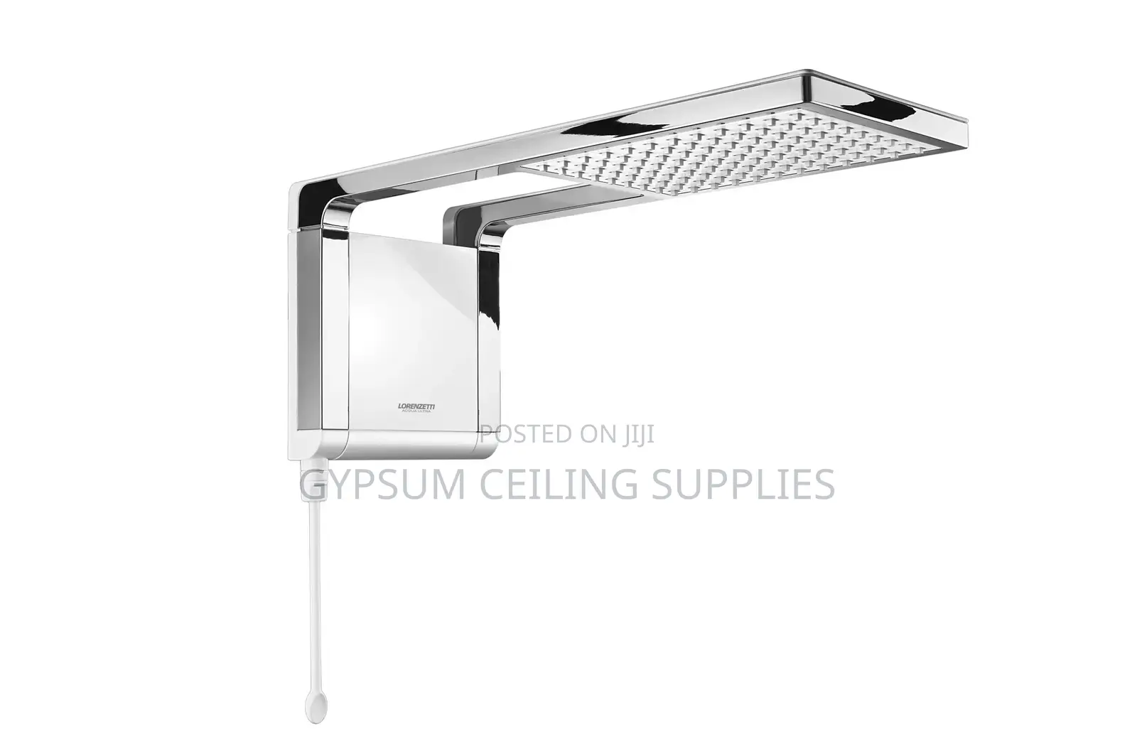 Lorenzetti Aquastorm Instant Shower White Chrome