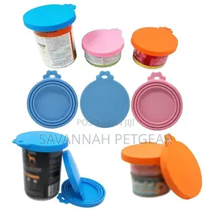 Silicone Pet Food Can Cover Lid,Airtight Food Storage Sealer