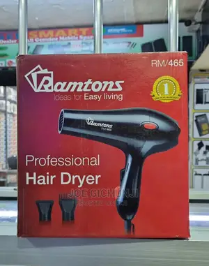 Black Hair Dryer- Rm/465