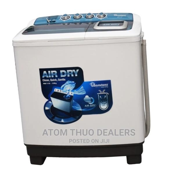 Ramtons RW/116 - Twin Tub 10kg Washer - White.