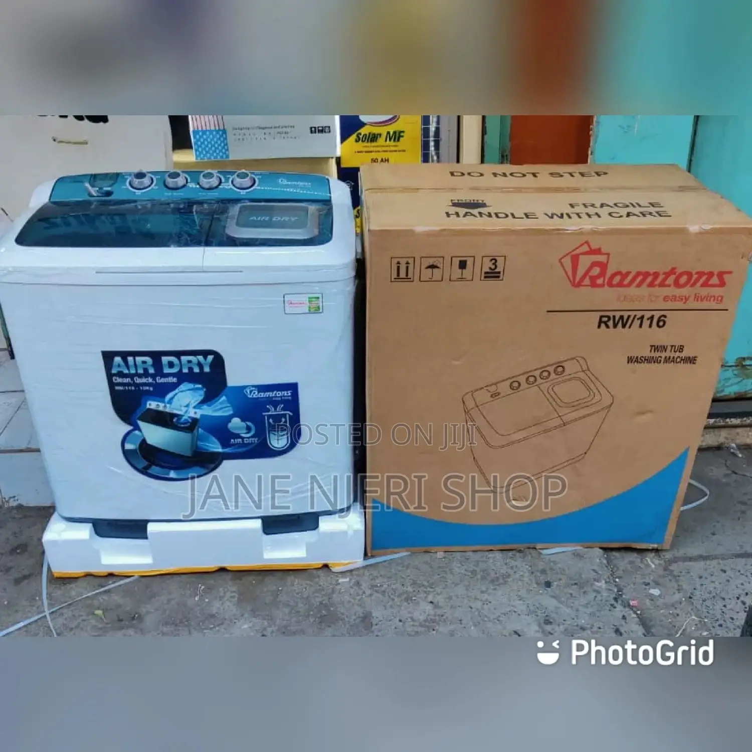 Ramtoms Trin Tub Washing Machine