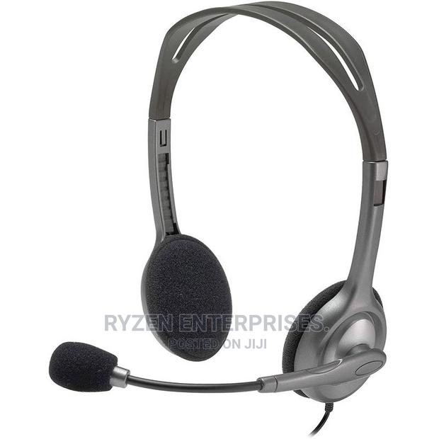Logitech Stereo Headset H110 - Grey (2*3.5 Mm Jack) - main view