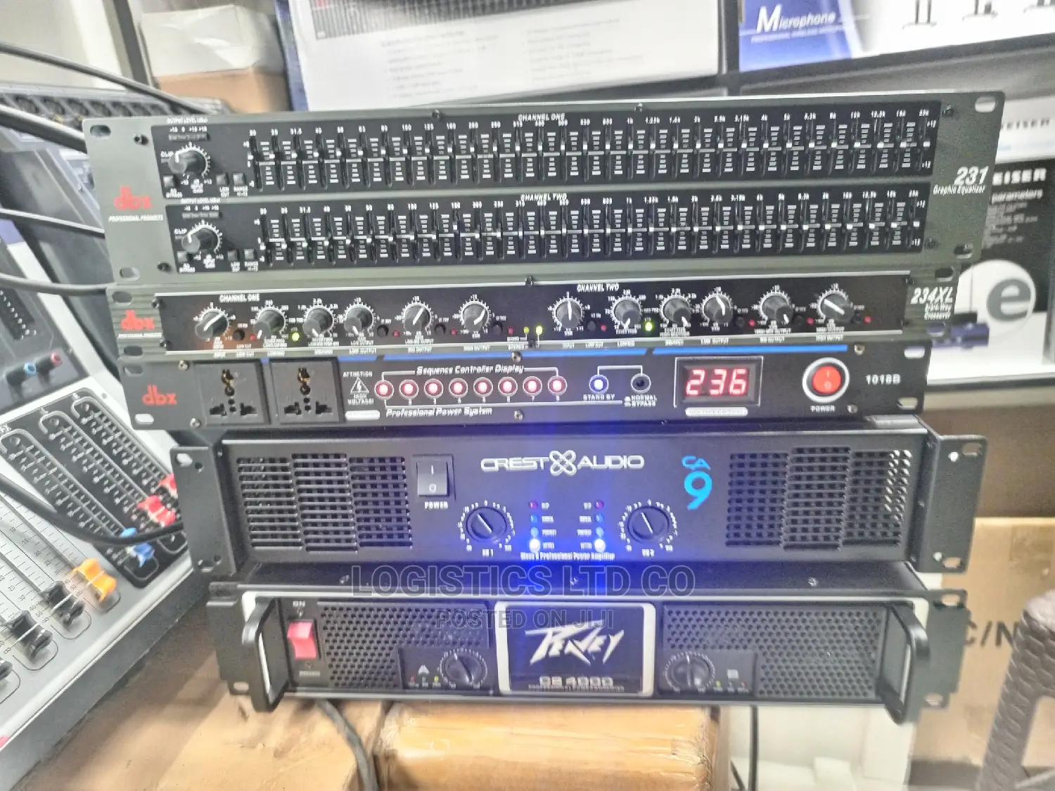 Public Address Power Amplifiers,Mixer,Eq,Power,Crossover