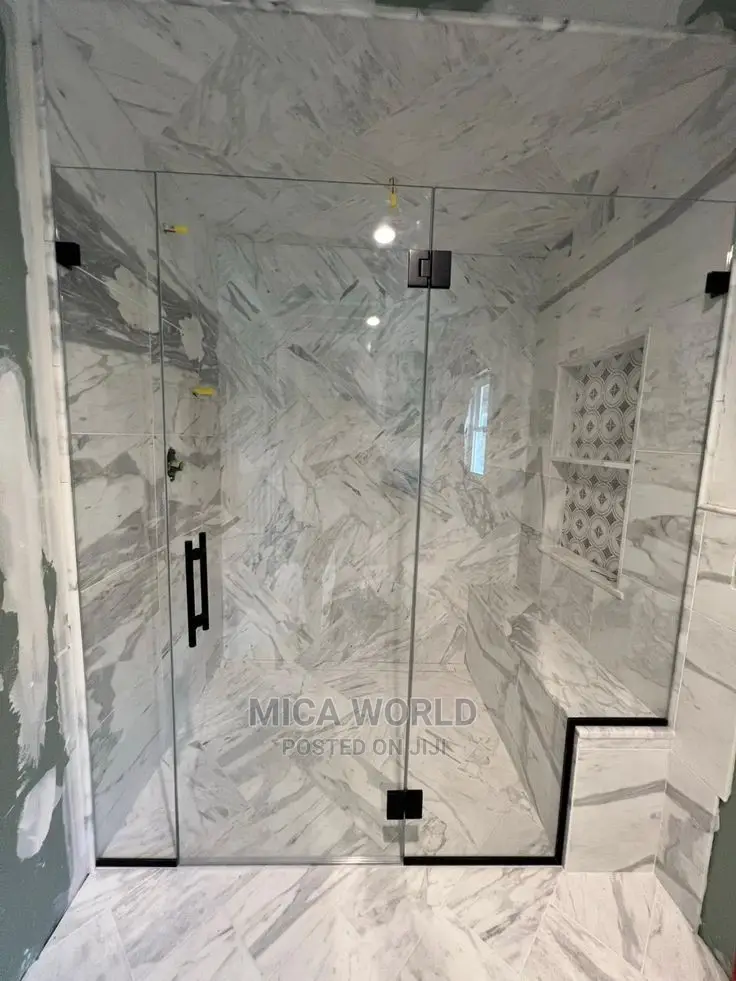 Glass Partition,Shower Cubicles, Gypsum Design