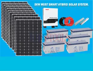 5 Kw Must Smart Hybrid Solar System