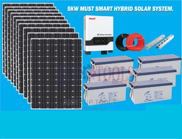 5 Kw Must Smart Hybrid Solar System - main view