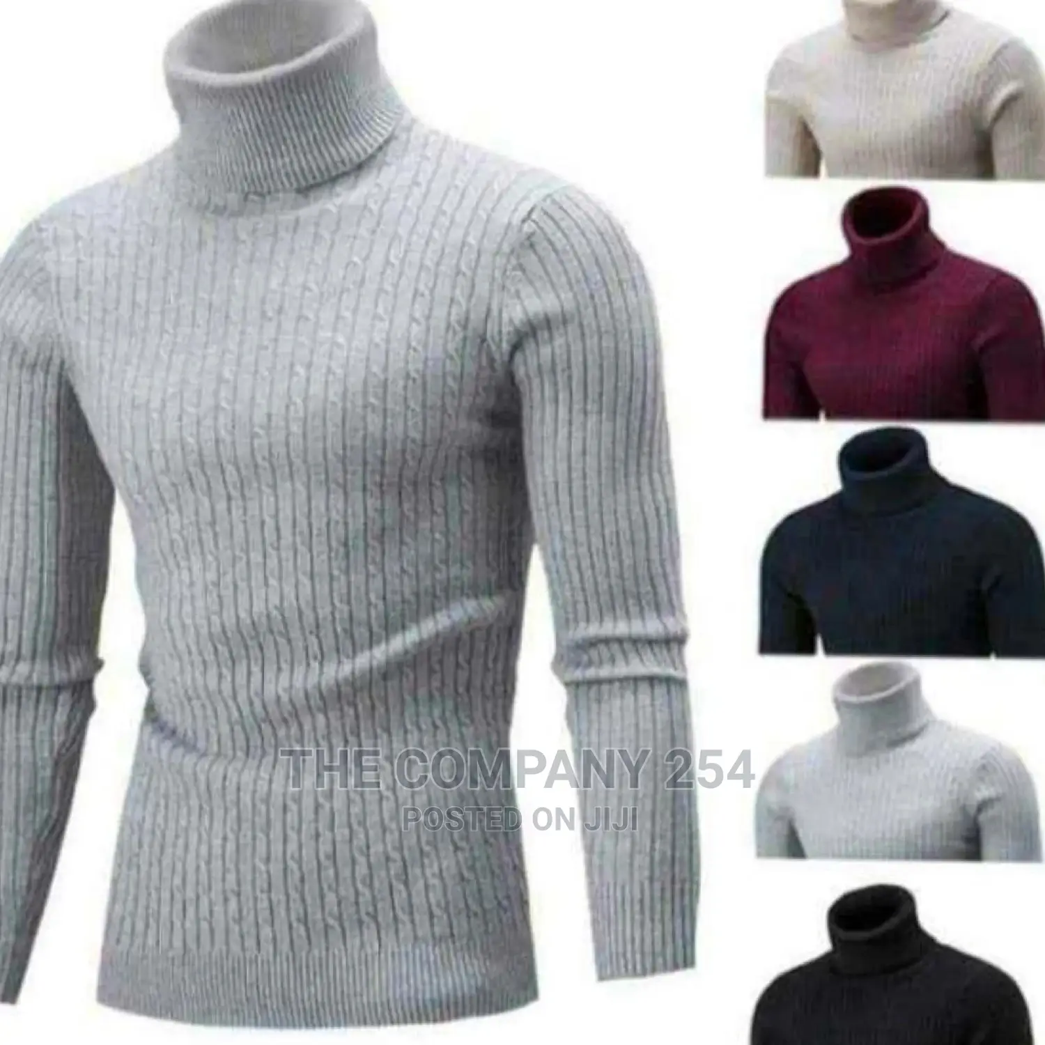 Unisex Warm All Weather Pullneck Turtle Neck Sweaters