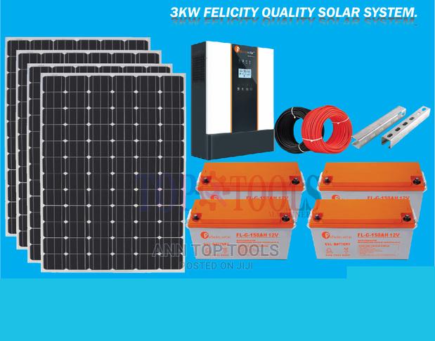 3 Kw Felicity Quality Solar System - main view