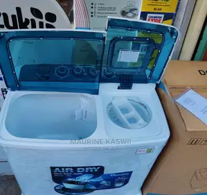 Ramtons Twin Tub Semi Automatic 10kg/8.5kg Washer – Rw/116