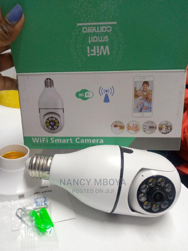 360° Panoramic Dual LED Vision CCTV Wireless Auto Track Bulb - thumbnail 3
