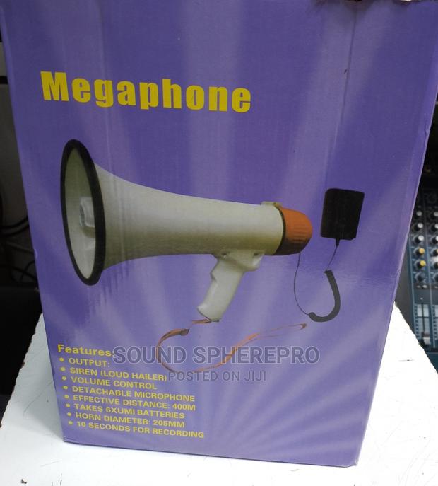 Megaphone With Siren and Volume Control