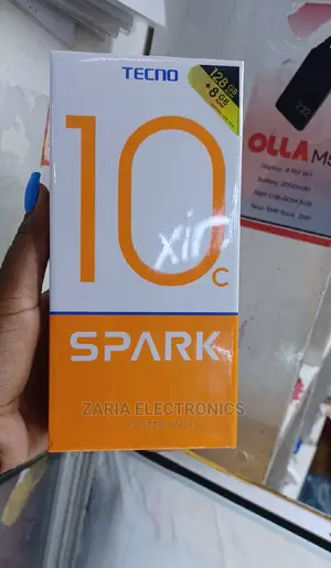 New Tecno Spark 10C 128 GB Black