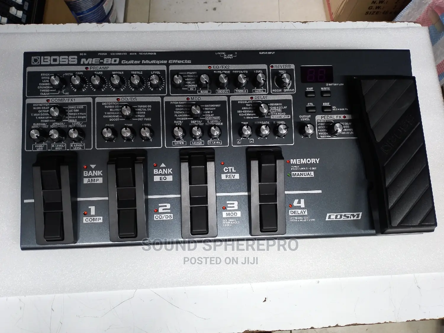 Boss ME-80 Guitar Effect