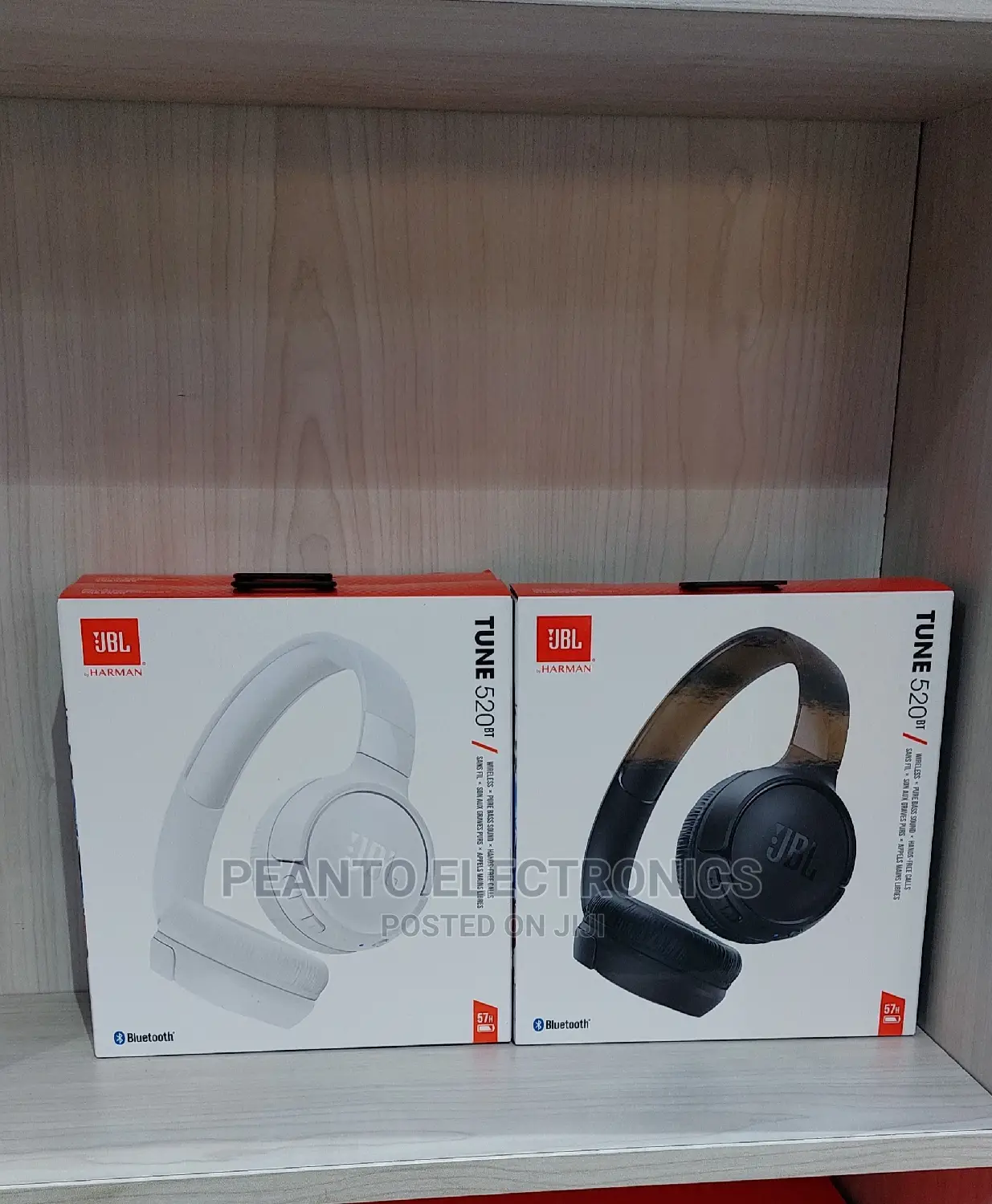 JBL Tune 520bt Wireless on-Ear Headphones