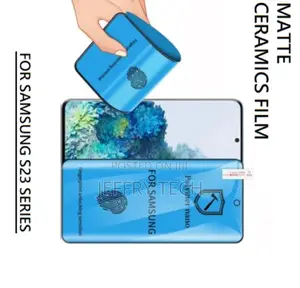 For Samsung Galaxy S23 S23 Plus/Ultra Tpu Bendable Ceramic F