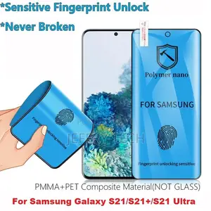 For Samsung Galaxy S21 PLUS S21 Ultra 5G Tpu Ceramic Film Sc