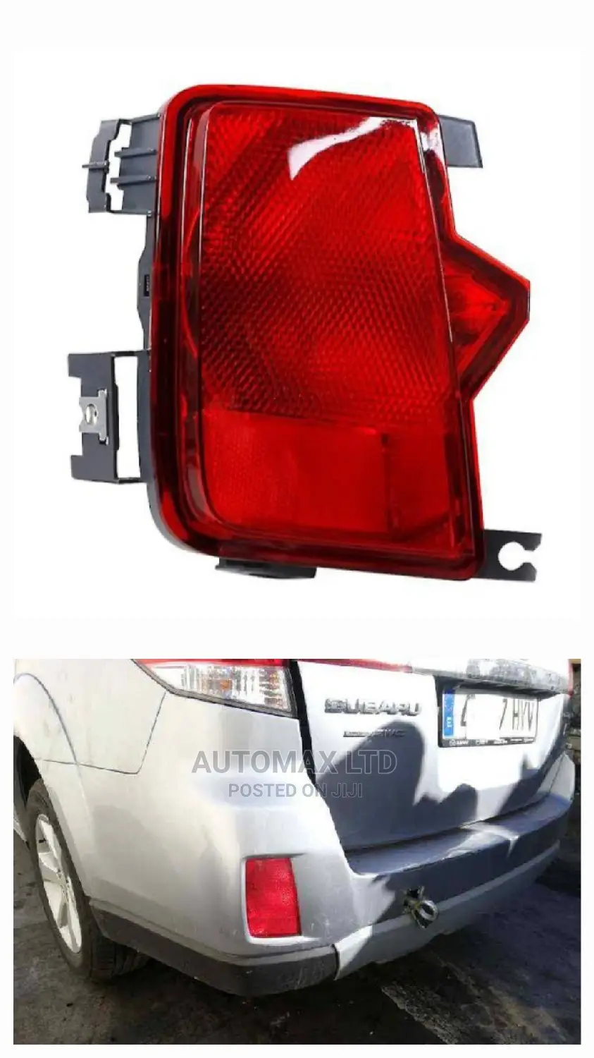 Subaru Outback, BR9, Yr2010/14. Rear Bumper Light