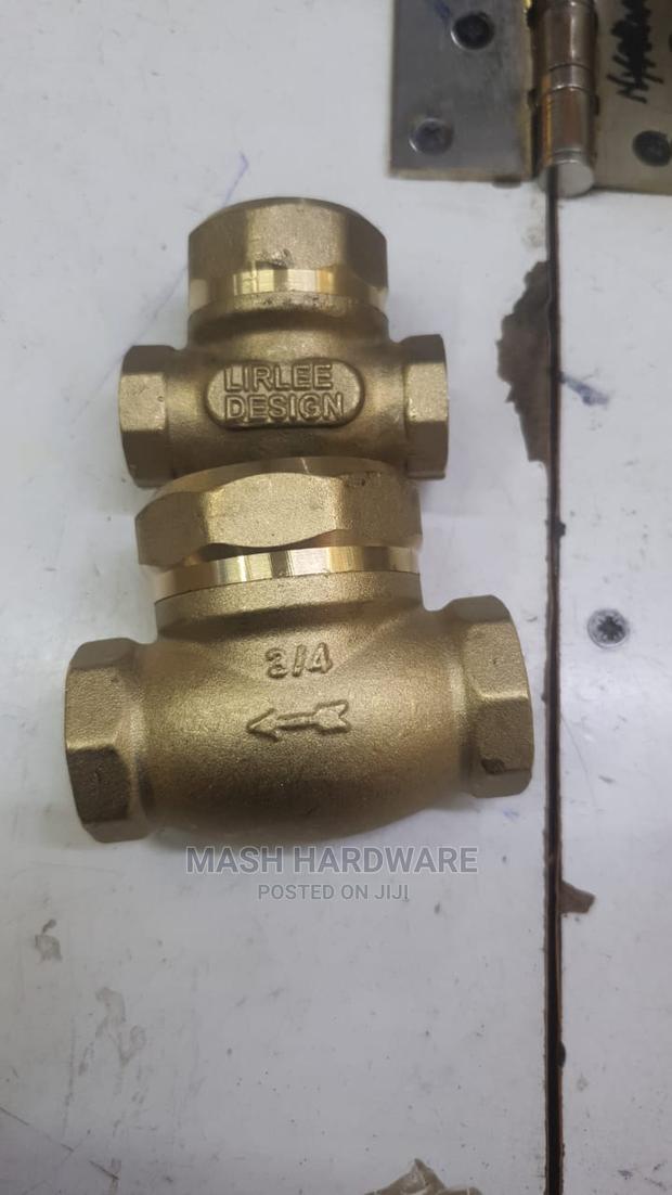 3/4" Lirlee Non-Return Valve.