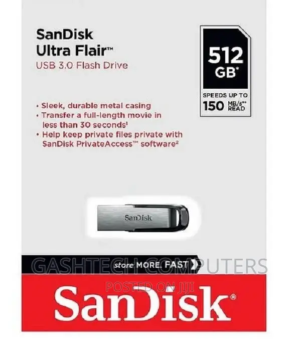 Sandisk Ultra Flair 3.0 512GB