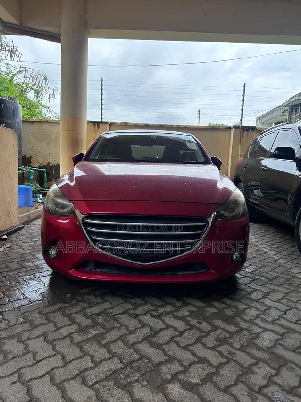 Mazda Demio 2016 Burgundy - main view