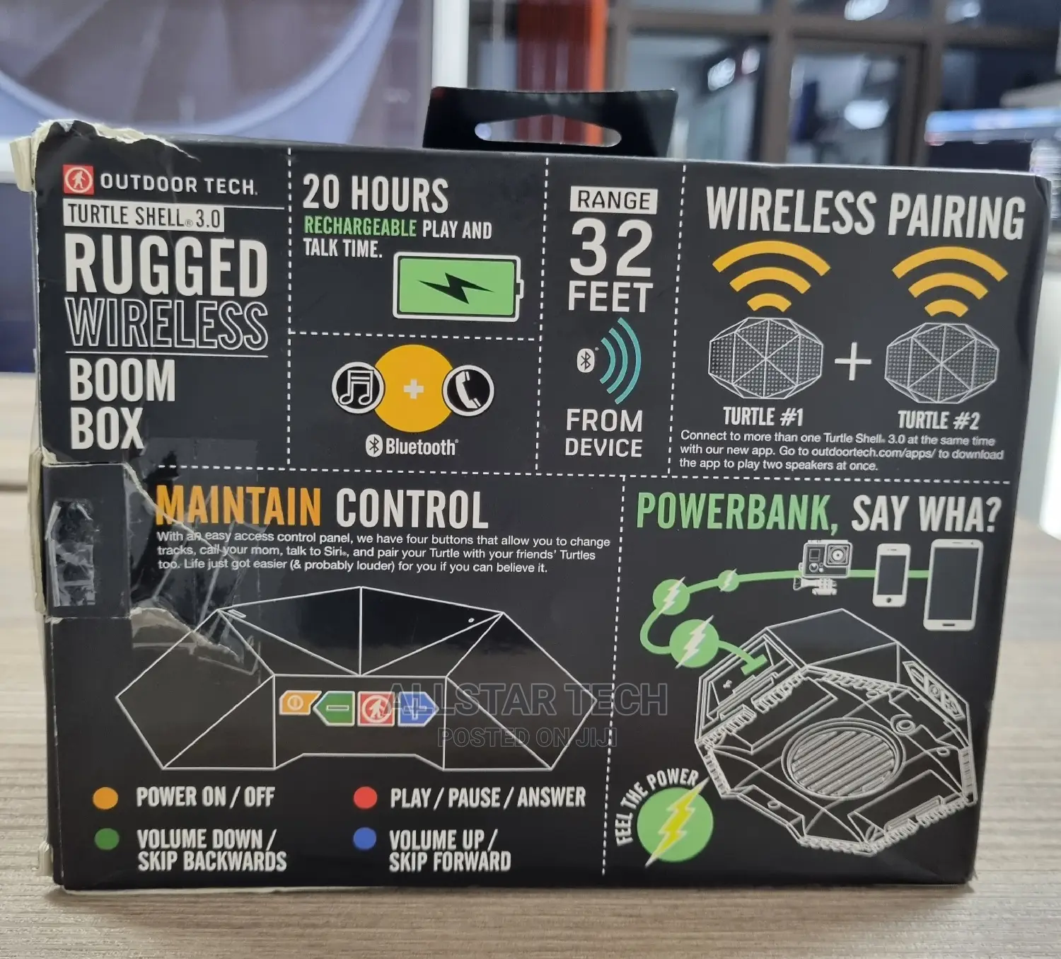 Turtle Shell 3.0 Waterproof Bluetooth Speaker