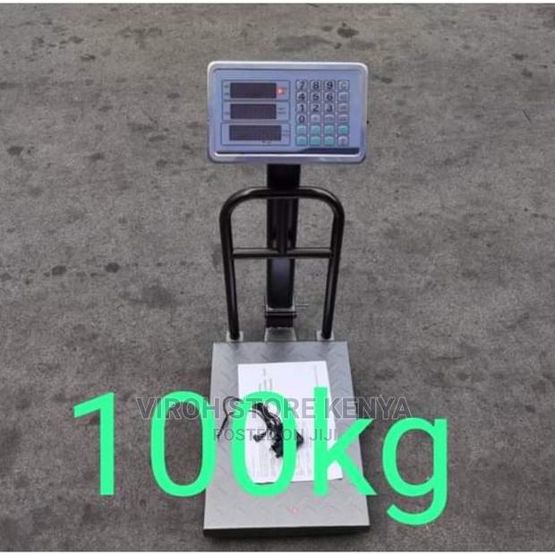 100kgs Digital Platform Scale With Grill