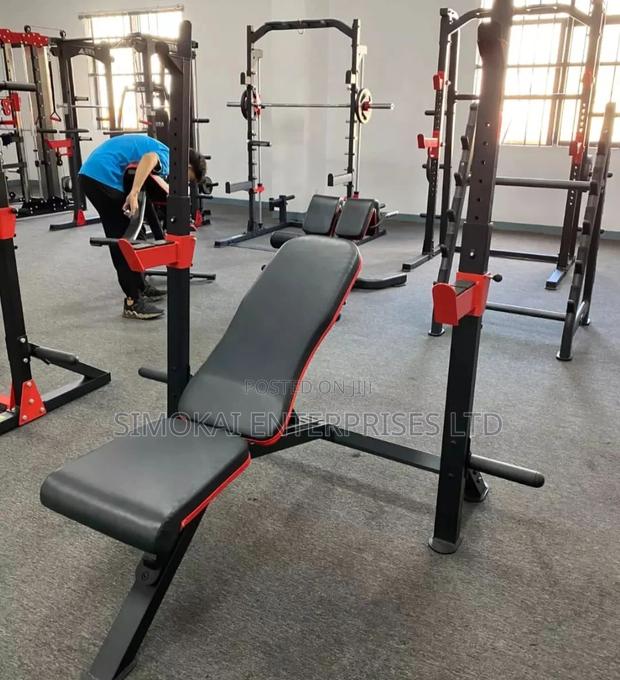 Bench Press With Squat Rack