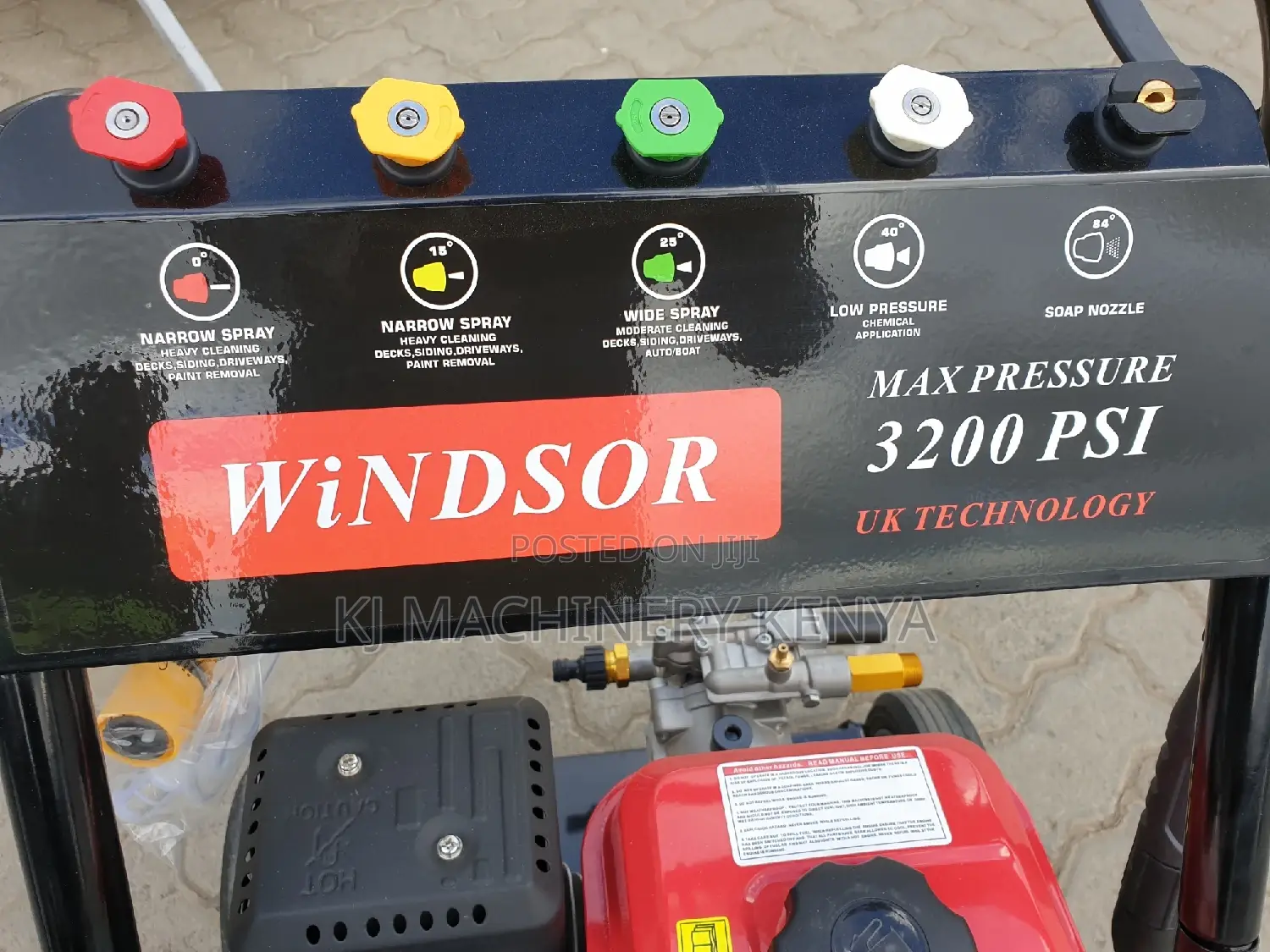Gasoline Carwash Machine , 3200psi - Windsor Brand