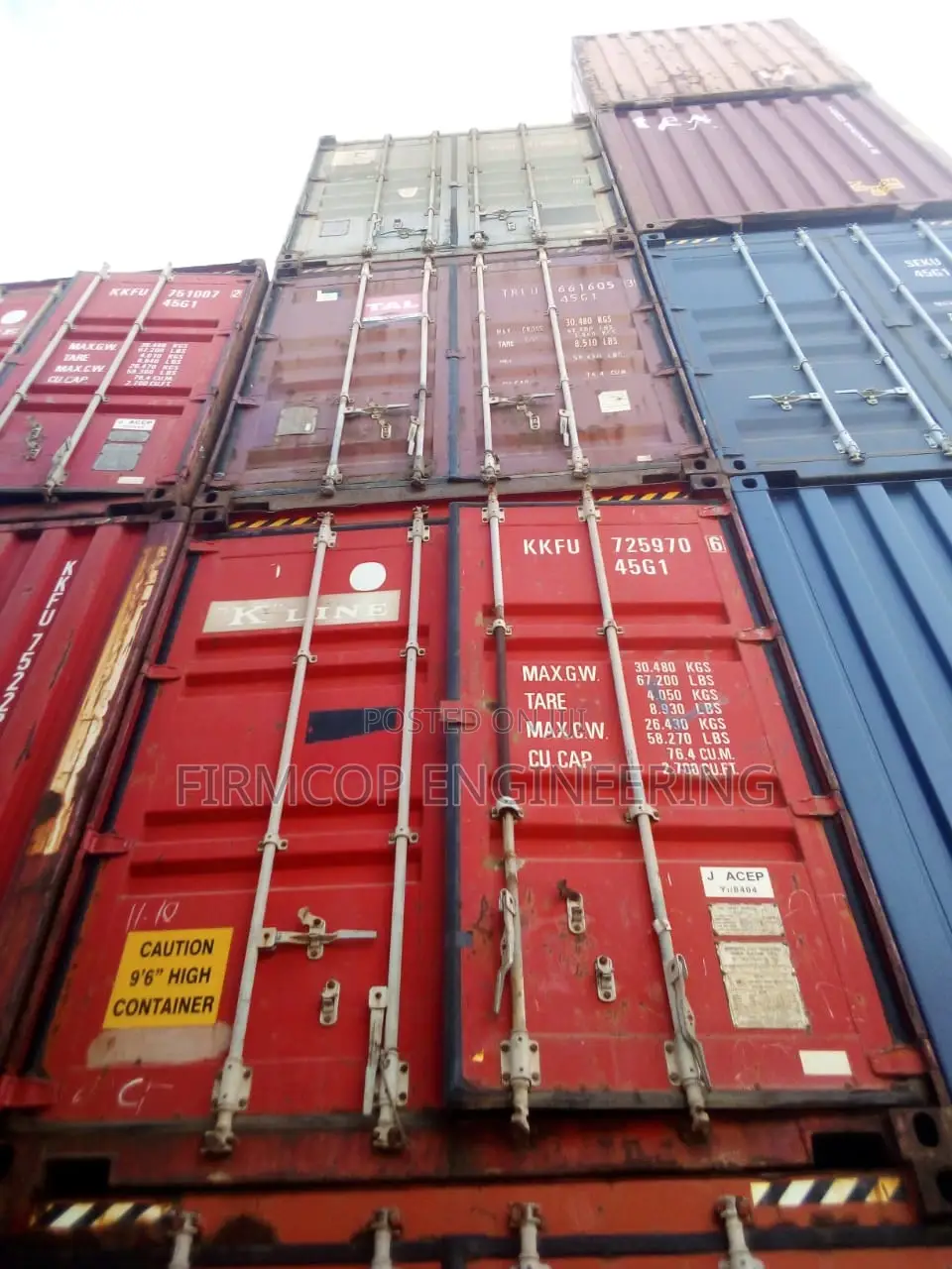 Shipping Containers Cargo Worthy